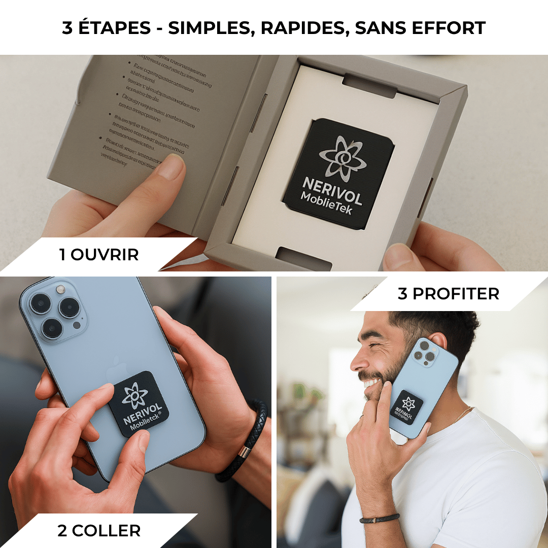 MobileTek™ - Puce anti-onde EMF