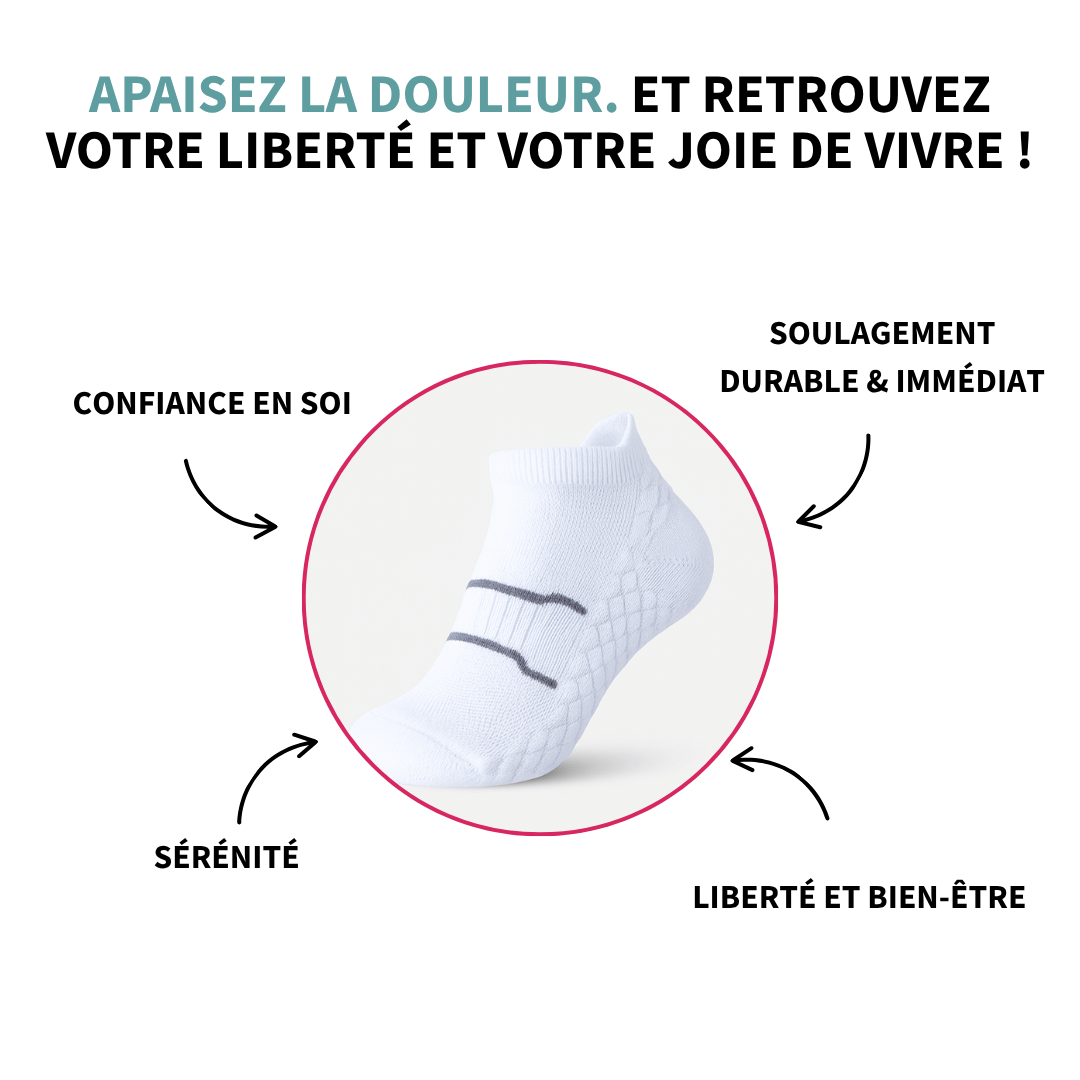Chaussette de compression courte