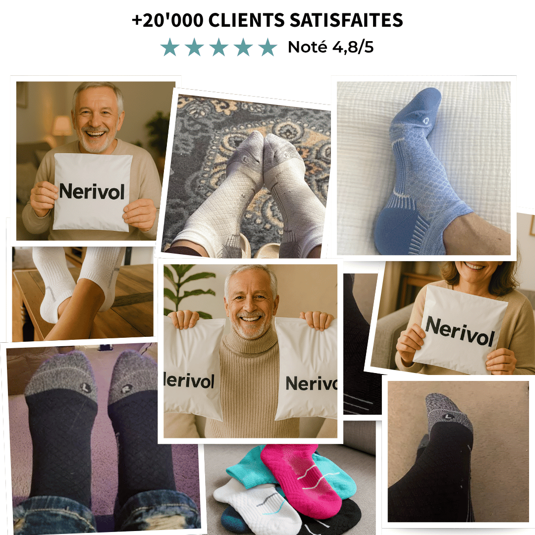 Chaussette de compression courte